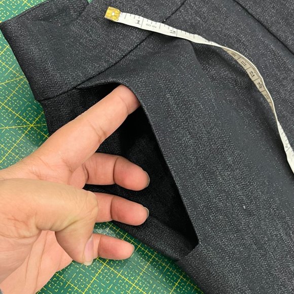 RARE UNISEX Rad Hourani black jogger jeans size 2 (M) - Picture 5 of 13